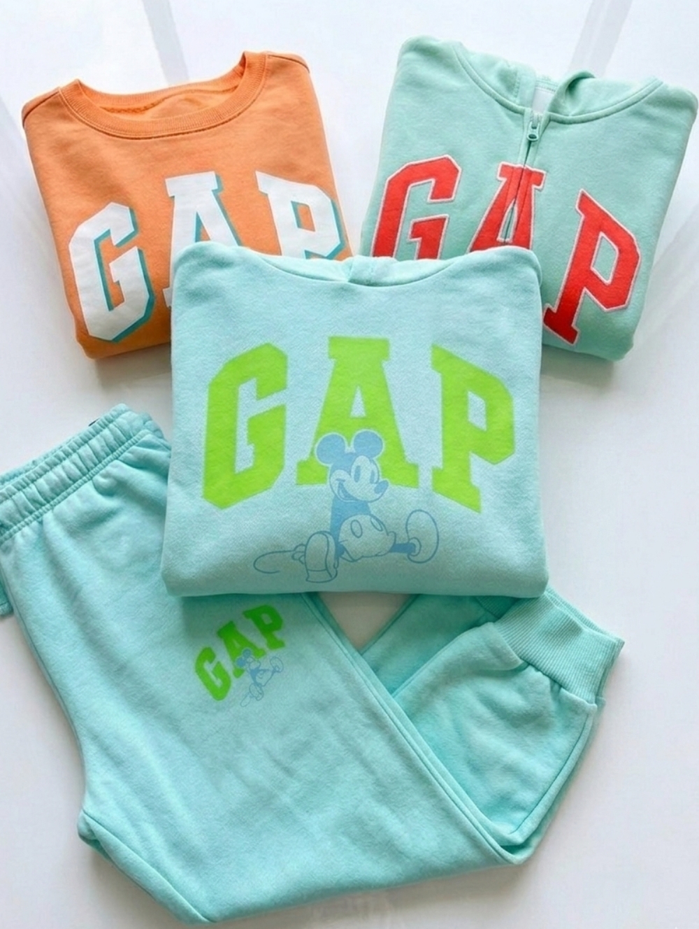 4pc BUNDLE BOYS GAP XL Gap X DISNEY Mickey HOODIE & Joggers LOT - Picture 7 of 7